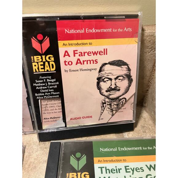 National Endowment of the Arts Fitzgerald, Hemingway, Lee, Hurston, Bradbury CD - Picture 4 of 11